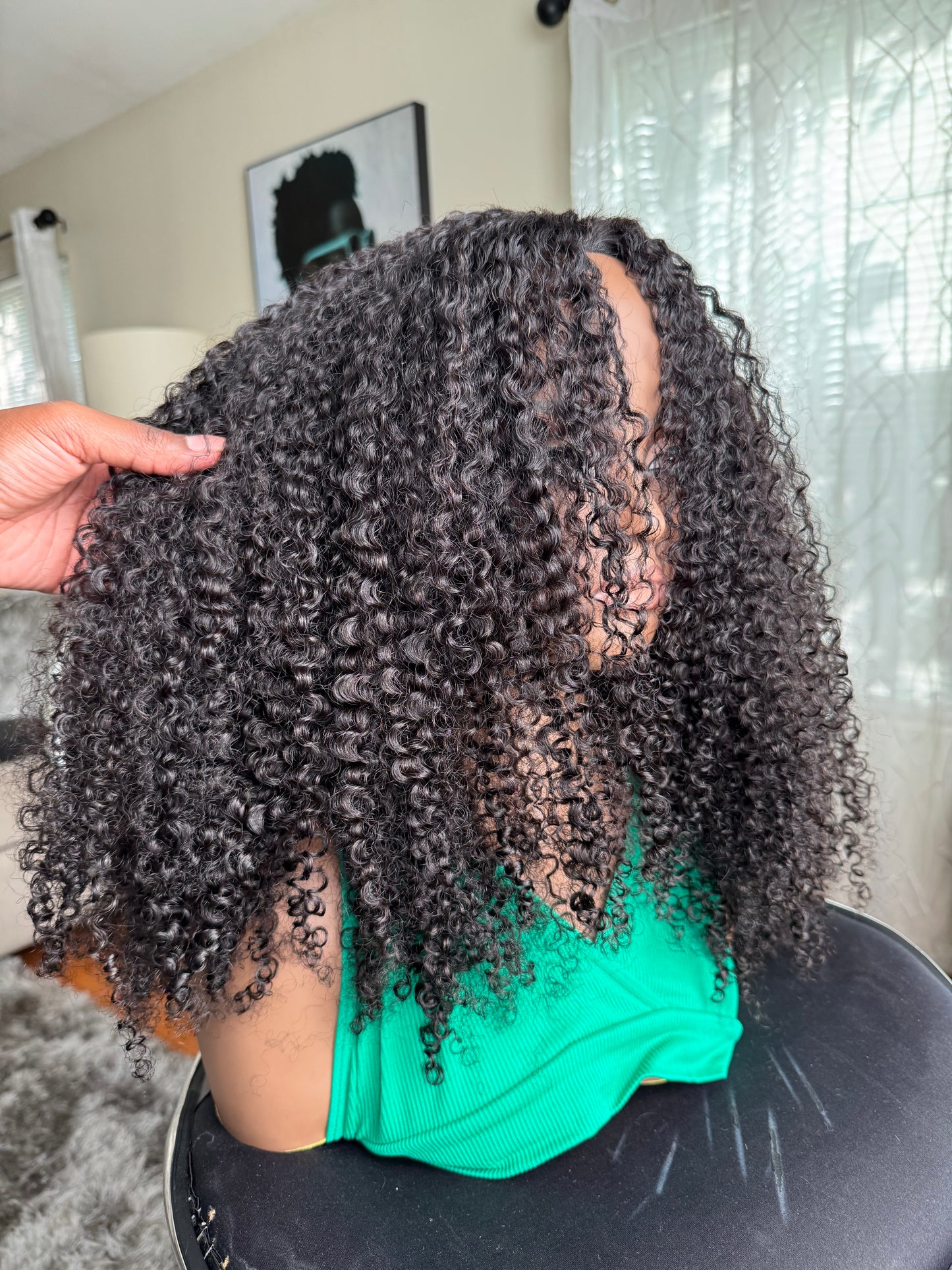 3C-4A Kinky Wig