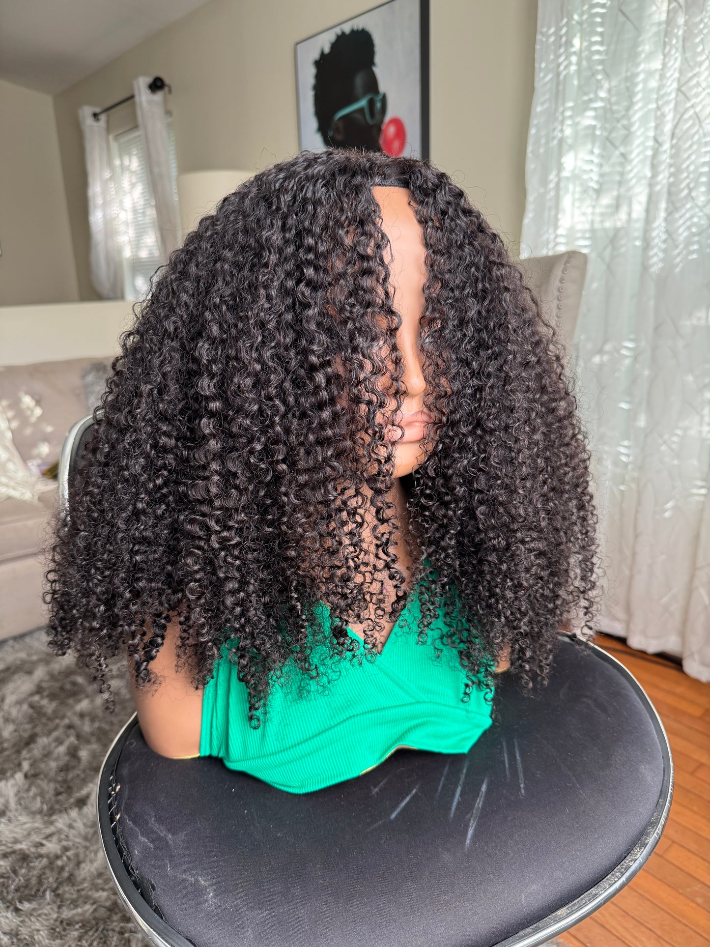 3C-4A Kinky Wig