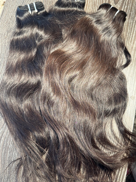 Luxe Wave Bloom (Raw Indian Wavy)