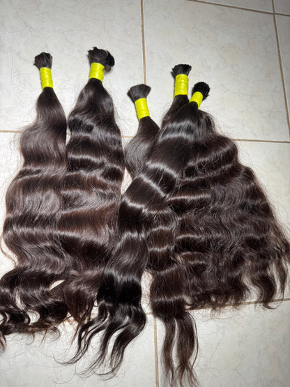 Raw Indian Bulk Hair