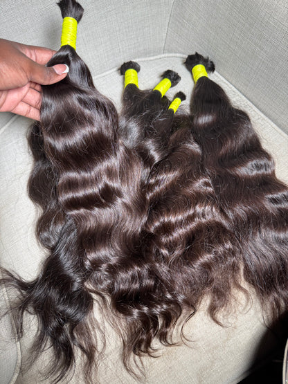 Raw Indian Bulk Hair