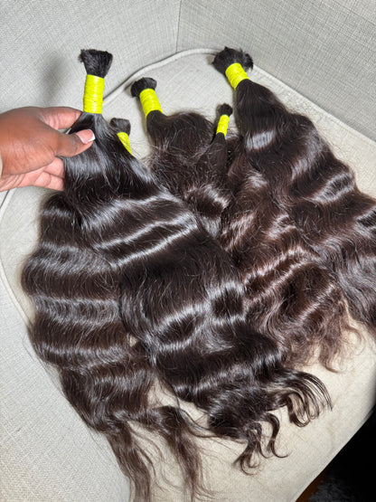 Raw Indian Bulk Hair